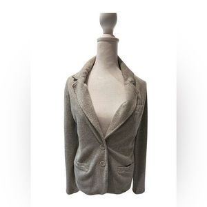 🩶TART COLLECTIONS GREY MATERNITY CARDIGAN/BLAZER Sz MEDIUM🩶